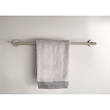Moen&reg; Arlys 24-Inch Towel Bar in Brushed Nickel. View a larger version of this product image.