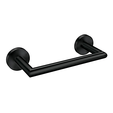 Moen&reg; Arlys 9.25-Inch Hand Towel Bar in Matte Black. View a larger version of this product image.
