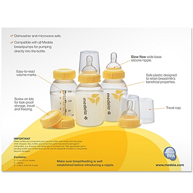 Medela&reg; 5 oz. Breastmilk Bottle (Set of 3). View a larger version of this product image.
