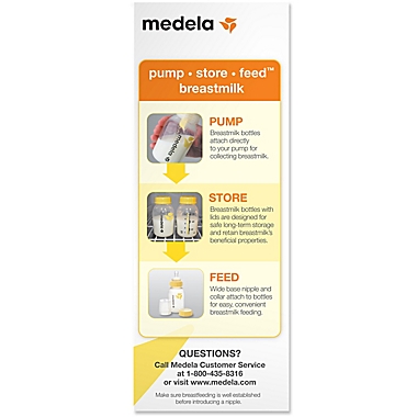 Medela&reg; 5 oz. Breastmilk Bottle (Set of 3). View a larger version of this product image.