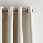 Alternate image 1 for Martha Stewart Lynx 84-Inch Grommet 100% Blackout Window Curtain Panels in Ivory (Set of 2)