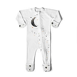 goumi Organic Cotton Footie in Many Moons