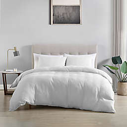 Brielle Home Wesley Matelassé 3-Piece Full/Queen Comforter Set in White