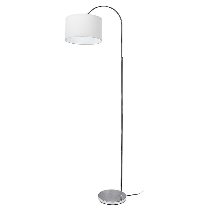 Arched Floor Lamp In Brushed Nickel, Arc Floor Lamp India