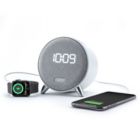 Alternate image 7 for iHome&reg; Bluetooth&reg; Alarm Clock in White with Dual USB Ports and Nightlight