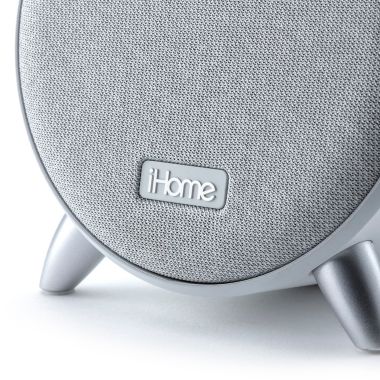 iHome&reg; Bluetooth&reg; Alarm Clock in White with Dual USB Ports and Nightlight. View a larger version of this product image.
