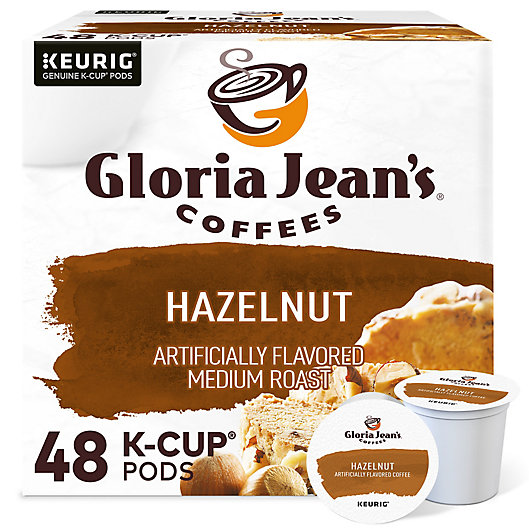Alternate image 1 for Gloria Jean's® Hazelnut Flavored Coffee Keurig® K-Cup® Pods 48-Count