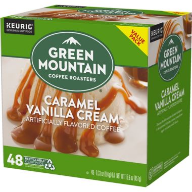 Green Mountain Coffee&reg; Caramel Vanilla Cream Keurig&reg; K-Cup&reg; Pods 48-Count. View a larger version of this product image.