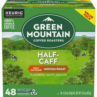 Green Mountain Coffee&reg; Half-Caff Coffee Keurig&reg; K-Cup&reg; Pods 48-Count. View a larger version of this product image.