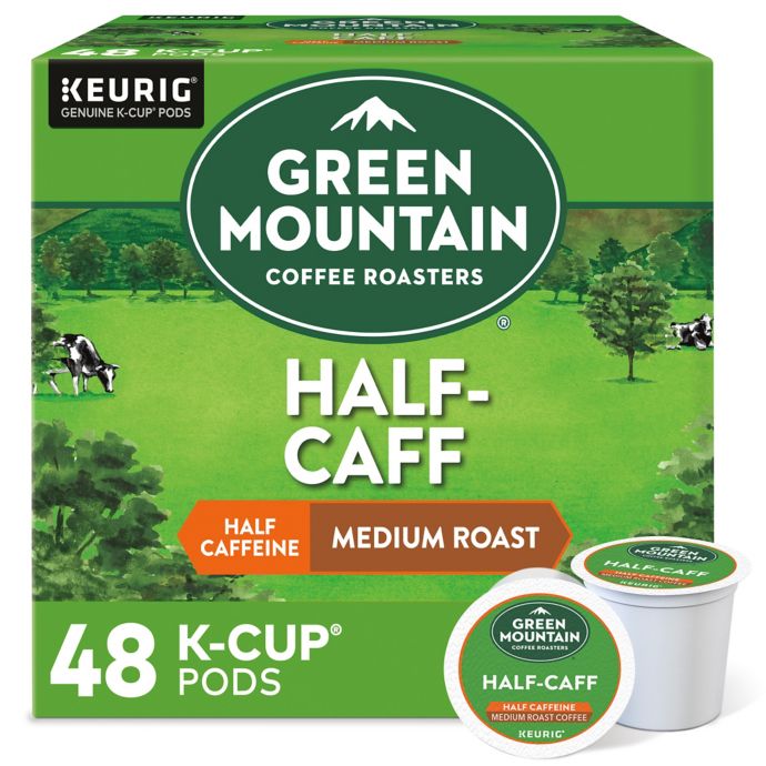 Green Mountain Coffee Half Caff Coffee Keurig K Cup Pods 48 Count Bed Bath Beyond