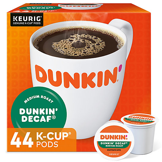 Alternate image 1 for Dunkin' Donuts® Decaf Coffee Value Pack Keurig® K-Cup® Pods 44-Count