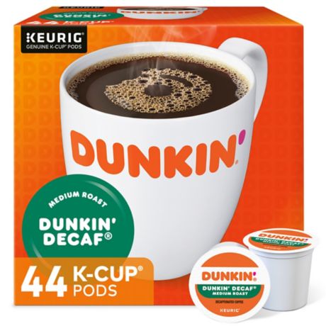 Dunkin Donuts Decaf Coffee Value Pack Keurig K Cup Pods 44 Count Bed Bath Beyond