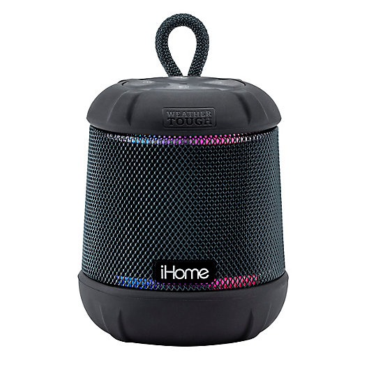 Alternate image 1 for iHome® PlayTough L Wireless Bluetooth® Waterproof Speaker in Black