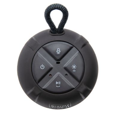iHome&reg; PlayTough L Wireless Bluetooth&reg; Waterproof Speaker in Black. View a larger version of this product image.