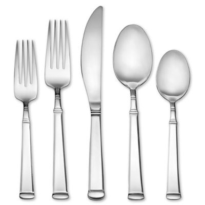 4 Lot Hampton Silversmiths HSV234 Glossy 18/10 Stainless Flatware Dinner Fork 8" 