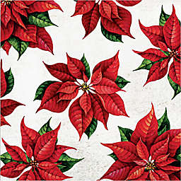 Bee & Willow™ 20-Count Holiday Poinsettia Lunch Napkins