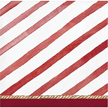 20-Count Coastal Holiday Beverage Napkins. View a larger version of this product image.