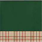 Alternate image 0 for Bee &amp; Willow&trade; 20-Count Christmas Plaid Tree Paper Beverage Napkins