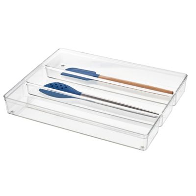 Squared Away&trade; 3-Compartment Utensil Tray
