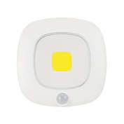 LED Motion Sensor Battery Operated Ceiling Light in White