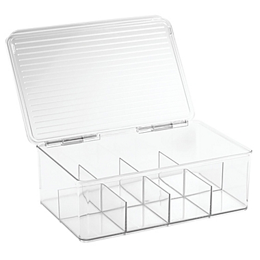 Squared Away&trade; Tea Organizer Box. View a larger version of this product image.