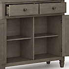 Alternate image 4 for Simpli Home Connaught Solid Wood Entryway Storage Cabinet in Farmhouse Grey