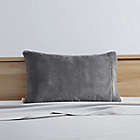 Alternate image 1 for UGG&reg; Polar Faux Fur Standard/Queen Pillowcase in Charcoal