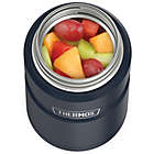 Alternate image 3 for Thermos&reg; 24 oz. Vacuum-Insulated King Food Jar in Matte Blue