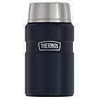 Alternate image 0 for Thermos&reg; 24 oz. Vacuum-Insulated King Food Jar in Matte Blue