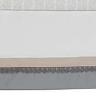 Alternate image 3 for Lambs &amp; Ivy&reg; Linen Safari 4-Piece Crib Bedding Set in White