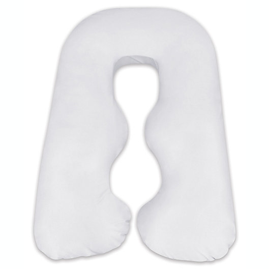 Alternate image 1 for Leachco® Back 'N Belly® Cover Me Body Pillow in White