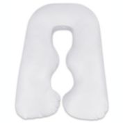 Leachco&reg; Back &#39;N Belly&reg; Cover Me Body Pillow in White