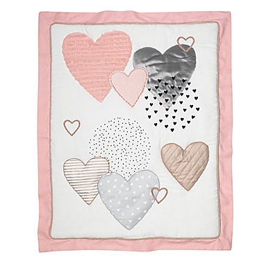 Lambs &amp; Ivy&reg; Heart To Heart Crib Bedding Collection. View a larger version of this product image.