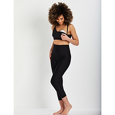 Motherhood Maternity&reg; Large 2-in-1 Nursing and Pumping Bra for Wearable Pumps in Black. View a larger version of this product image.