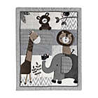 Alternate image 4 for Lambs &amp; Ivy&reg; Urban Jungle Crib Bedding Collection in Grey/White