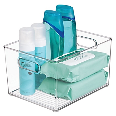 Squared Away&trade; Under-the-Sink Small Bath Bin. View a larger version of this product image.