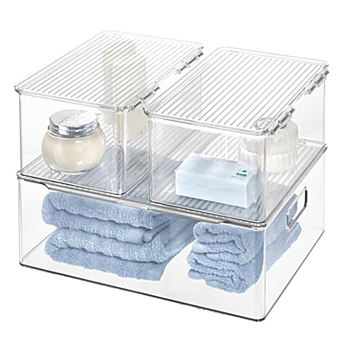 Squared Away&trade; Under-the-Sink Large Stacking Box. View a larger version of this product image.