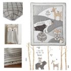 Alternate image 1 for Levtex Baby&reg; Bailey 5-Piece Crib Bedding Set in Charcoal/White