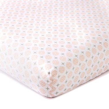 LevtexBaby&reg; Skylar 4-Piece Crib Bedding Set in Blush. View a larger version of this product image.