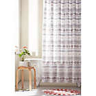 Alternate image 0 for Wild Sage&trade; 72-Inch x 72-Inch Chloe Clip Jacquard Multicolor Shower Curtain