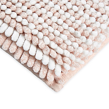 Therapedic&reg; Ultimate Luxury 21&quot; x 34&quot; Heathered Memory Foam Bath Rug in Morganite. View a larger version of this product image.