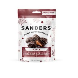 Sanders® Maple Dark Chocolate Sea Salt Caramels