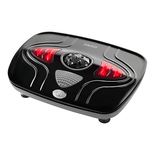 Alternate image 1 for HoMedics® Thera-P™ Vibration Foot Massager with Heat in Black