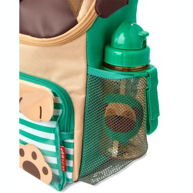 Skip*Hop&reg; Pug Zoo Big Kid Backpack Brown/Multi. View a larger version of this product image.
