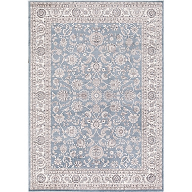 Concord Global Trading Kashan Bergama 5-Foot 3-Inch x 7-Foot 3-Inch Area Rug in Blue. View a larger version of this product image.