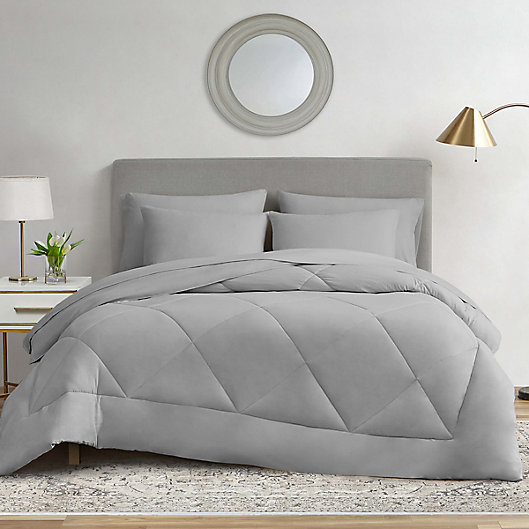 Ryleigh 7 Piece Comforter Set Bed, Grey Twin Bed Comforter