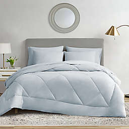 Ryleigh 5-Piece Twin Comforter Set in Mineral Blue