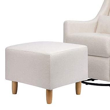 Babyletto Toco Swivel Glider and Ottoman in Performance Cream. View a larger version of this product image.