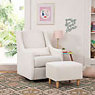Alternate image 3 for Babyletto Toco Swivel Glider and Ottoman in Performance Cream
