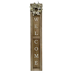Bee & Willow™ "Welcome" 12-Inch x 72-Inch Wood Wall Art